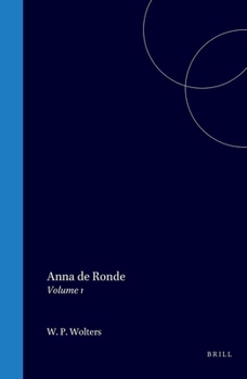 Hardcover Anna de Ronde: Volume 1 [Dutch] Book