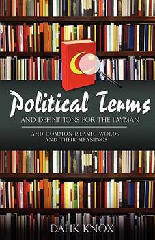 Paperback Political Terms Book