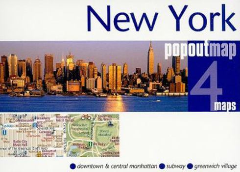 Map New York Popoutmap Book