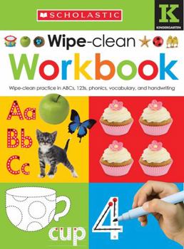 Paperback Scholastic Early Learners: Wipe Clean Workbook (Reception) Book