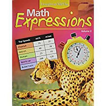 Paperback Math Expressions: Student Activity Book, Volume 2 Grade 5 2006 Book