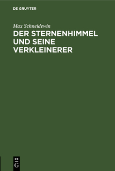 Hardcover Der Sternenhimmel und seine Verkleinerer [German] Book