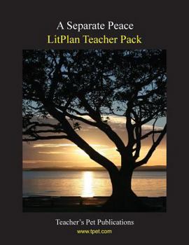 Paperback Litplan Teacher Pack: A Separate Peace Book