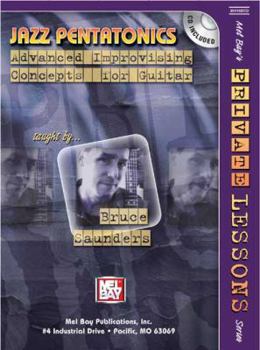 Paperback Jazz Pentatonics: Advanced Improvising Concepts for Guitar Book