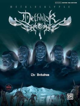 Paperback Dethklok -- The Dethalbum: Authentic Guitar TAB, Book & DVD Book