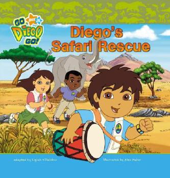 Library Binding Diego's Safari Rescue Book