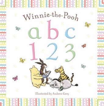 Hardcover Winnie-the-Pooh My First ABC/123 Learning Box Book
