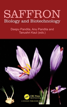 Hardcover Saffron: Biology and Biotechnology Book