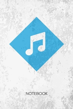 BULLET DOTTED JOURNAL: Instrumentalist Notebook Dotted Grid a5 6x9 120 Pages - Music Lover Planner Musician Diary Pop Music 2019 - 90s Kids Partygoer Gift Idea for Men and Women