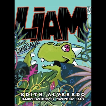 Paperback Liam the Dinosaur Book