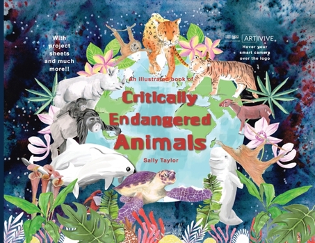 Paperback An illustrated book of Critically Endangered Animals Book