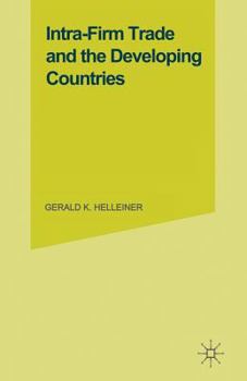 Paperback Intra-Firm Trade and the Developing Countries Book