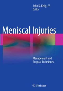 Paperback Meniscal Injuries: Management and Surgical Techniques Book