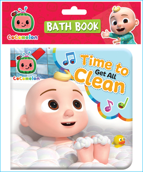 Product Bundle Cocomelon Bath Book Time to Get All Clean Book