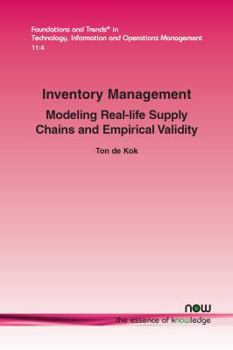 Paperback Inventory Management: Modeling Real-Life Supply Chains and Empirical Validity Book