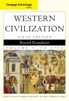 Paperback Western Civilization, Volume I: Beyond Boundaries; To 1715 Book