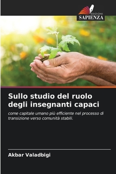 Paperback Sullo studio del ruolo degli insegnanti capaci [Italian] Book