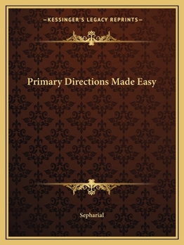 Paperback Primary Directions Made Easy Book