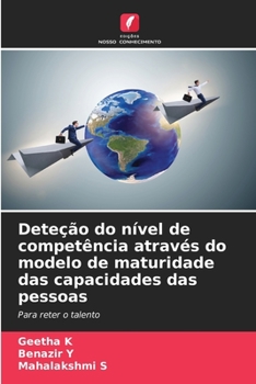 Paperback Deteção do nível de competência através do modelo de maturidade das capacidades das pessoas [Portuguese] Book
