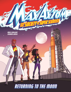 Library Binding Returning to the Moon Book