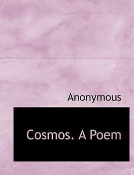 Paperback Cosmos. a Poem Book
