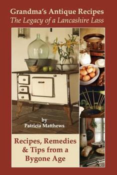Paperback Grandma's Antique Recipes Book