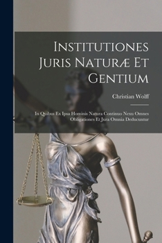 Institutiones Iuris Naturae Et Gentium