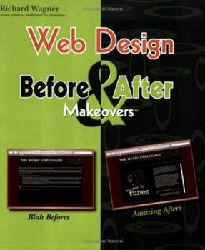 Paperback Web Design Before & After Makeovers Book