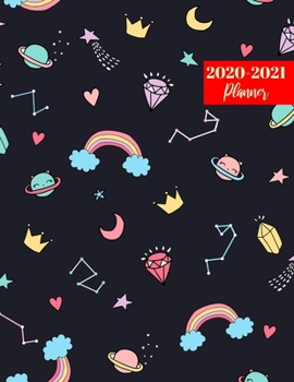 Paperback 2020-2021 Planner: Simple 24 Months Calendar, 2 Year Appointment Calendar, Business Planners, Agenda Schedule Organizer Logbook and Journ Book