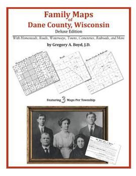 Paperback Family Maps of Dane County, Wisconsin Book