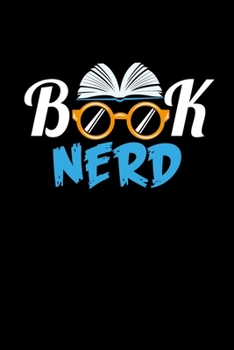 BOOK NERD: 6x9 inches blank notebook, 120 Pages, Composition Book and Journal, gift for book nerds and book lover