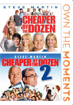 DVD Cheaper by the Dozen 1 & 2 Book