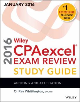 Paperback Wiley CPAexcel Exam Review 2016 Study Guide January: Auditing and Attestation Book
