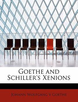 Paperback Goethe and Schiller's Xenions Book