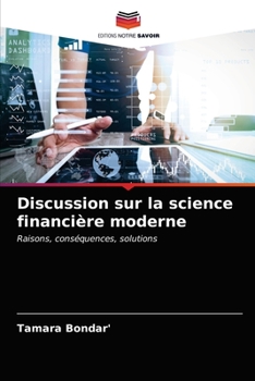 Paperback Discussion sur la science financière moderne [French] Book