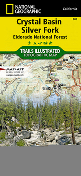 Loose Leaf Crystal Basin, Silver Fork Map [Eldorado National Forest] Book
