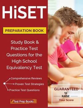 Paperback Hiset Preparation Book: Study Book & Practice Test Questions for the High School Equivalency Test Book