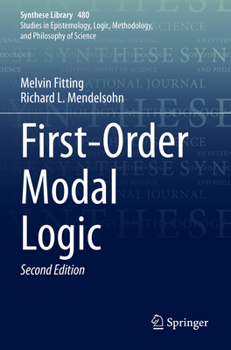 Paperback First-Order Modal Logic Book