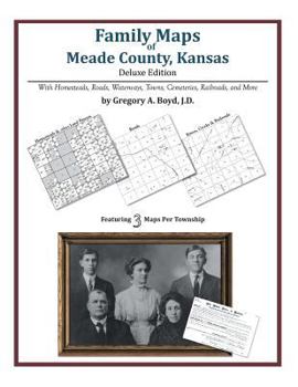 Paperback Family Maps of Meade County, Kansas Book