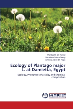 Paperback Ecology of Plantago major L. at Damietta, Egypt Book
