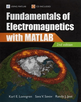 Hardcover Fundamentals of Electromagnetics with MATLAB [With CDROM] Book