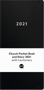 Hardcover Church Pocket Book and Diary 2021 Black Book