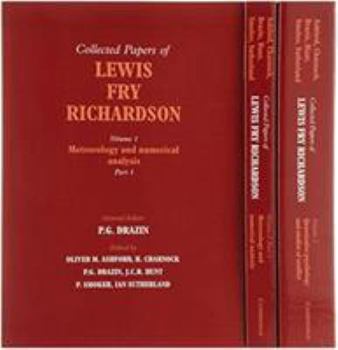 Paperback The Collected Papers of Lewis Fry Richardson 2 Volume Paperback Set Book