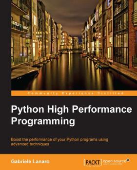 Paperback Python High Performance Programming Book