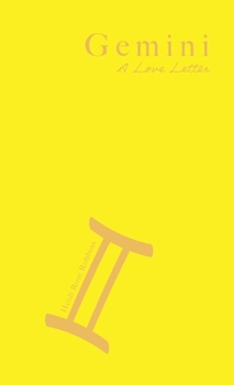 Paperback Gemini: A Love Letter Book