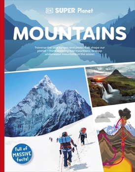 Paperback DK Super Planet Mountains Book