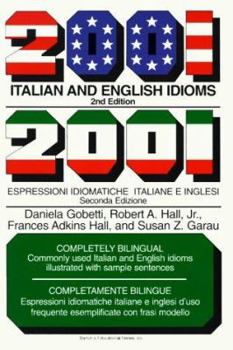 Paperback 2001 Italian and English Idioms Book