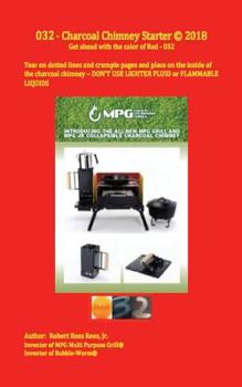 Paperback 032 - charcoal chimney starter: Get ahead with the color of Red - 032 Book