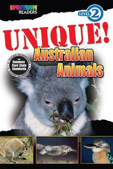 Paperback Unique! Australian Animals Book