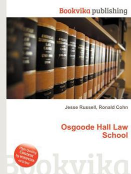 Paperback Osgoode Hall Law School Book